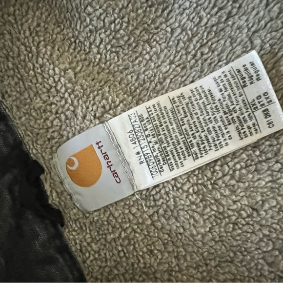 Vintage Carhartt quilted lined, insulated, overalls with jacket. - Picture 11 of 15